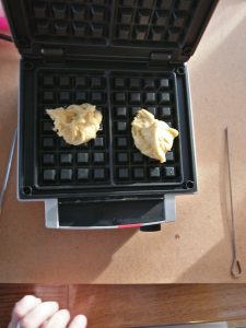 Bakken maar die wafeltjes